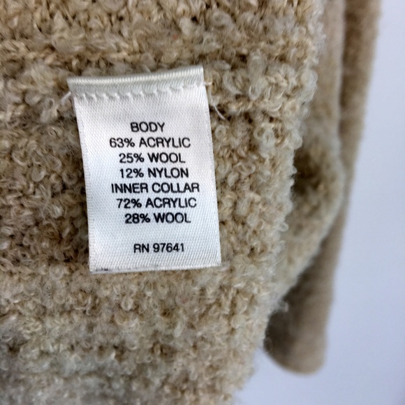 Pure Jill Cream Scoop Neck Wool Sweater - Picture 5 of 8